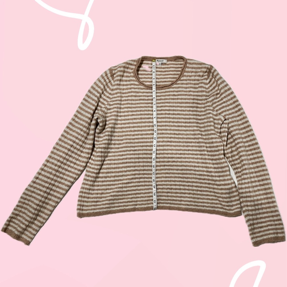 Madewell Colette Leamore Stripe Pullover Super
Soft Sweater
